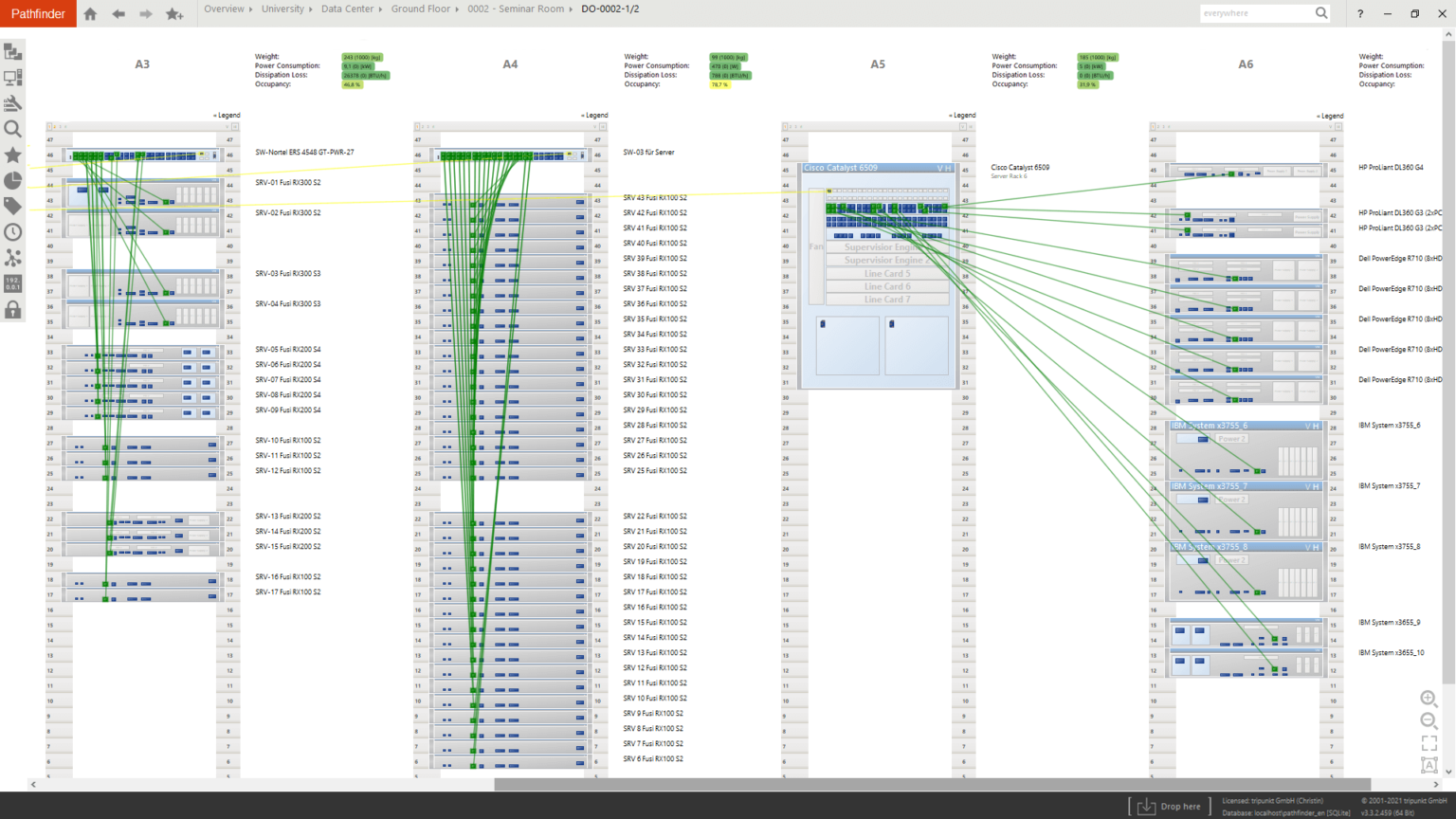 Cable Management Software Pathfinder tripunkt GmbH