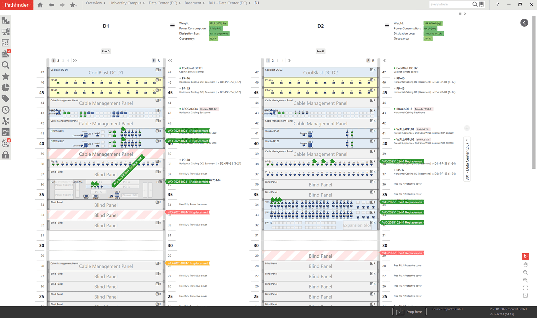 Network Order Network Documentation and Cable Management | Pathfinder by tripunkt